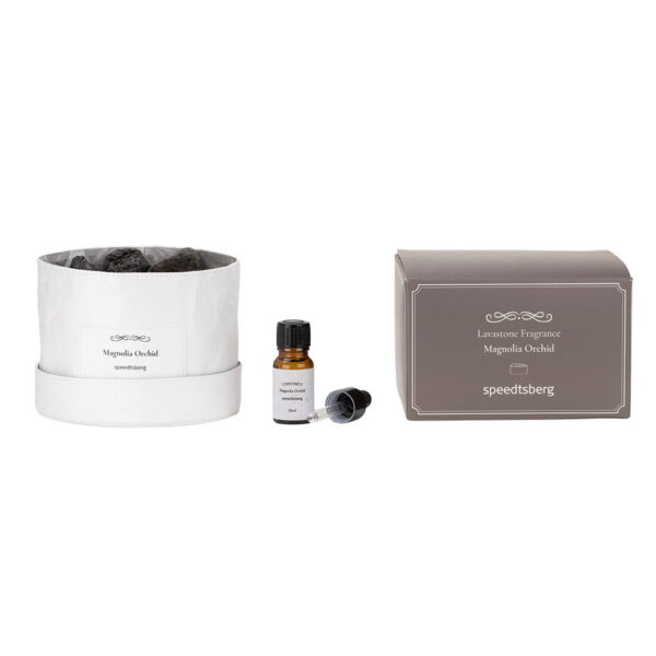 195801 shopbillede duftdiffuser med lavasten magnolia Orchid