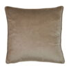 233900 shopbillede 50x50 cm pudebetræk i grå velour