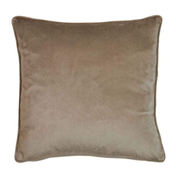 233900 shopbillede 50x50 cm pudebetræk i grå velour