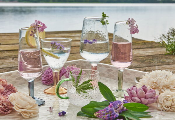Champagneglas miljøbillede