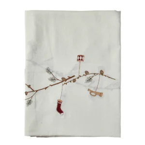 Dug med jule broderi shopbillede 203409/203408