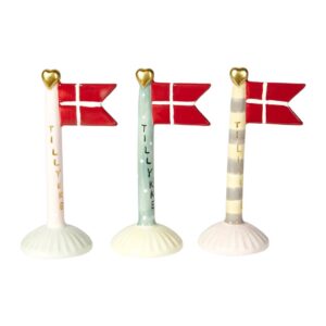 Keramik flag tillykke