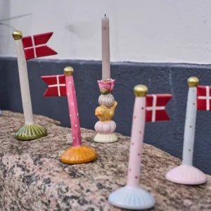 Miljøbillede flag 9x6x19 cm.