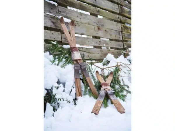 Miljøbillede ski julepynt