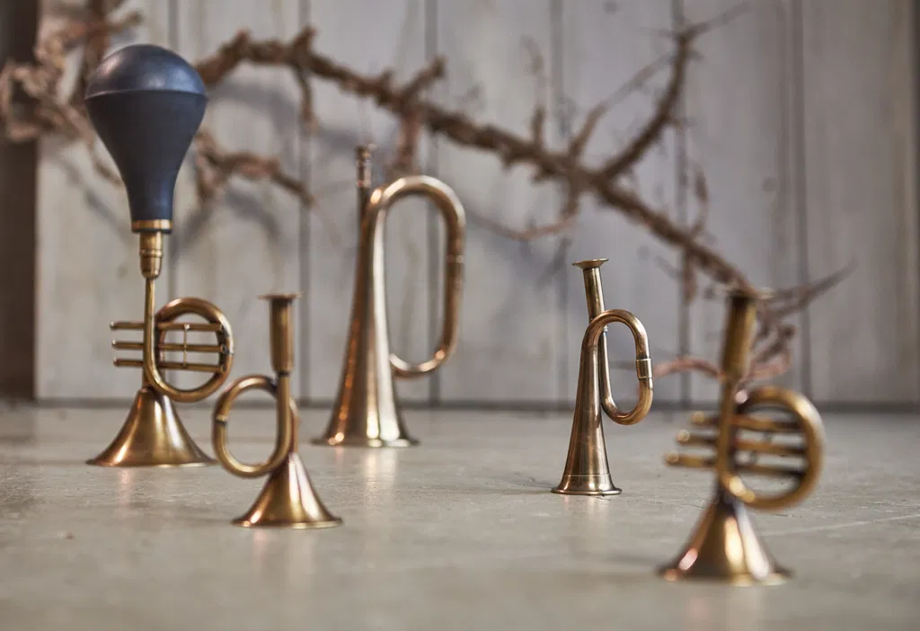 Miljøbillede trompet 15x7x5 cm.220802