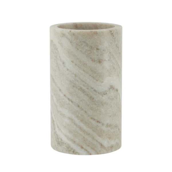 Redskabsholder i beige marmor