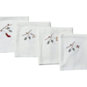 Shopbillede stof servietter julemotiver