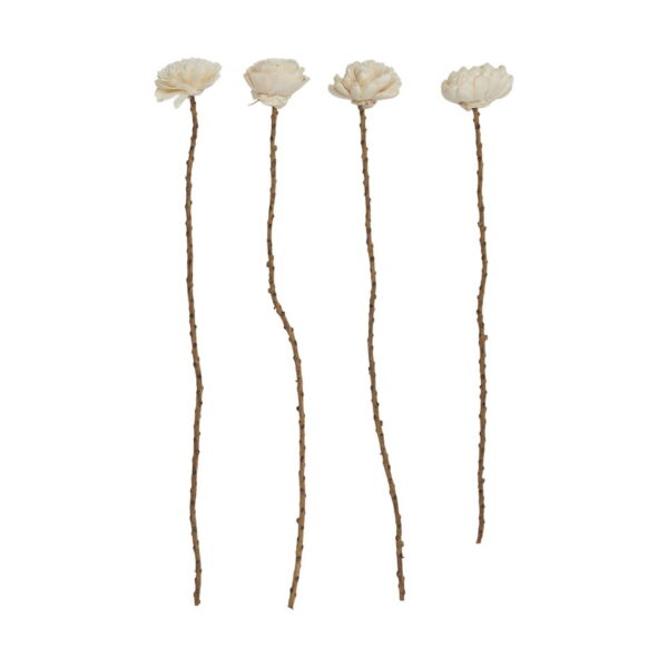 Sola blomst stilk 4 ass D6x30-40 cm.