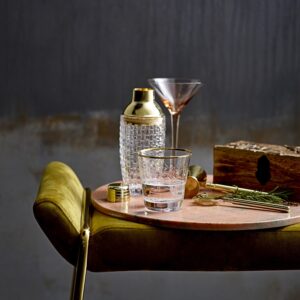 miljøbillede af cocktail barsæt i guld